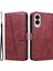 Samsung Galaxy S25 Kenar Cüzdan Telefon Kılıfı Için Filp Durumda Preslenmiş Pu Deri (Yurt Dışından) 2