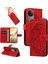 Vıvo V50 5g Kabartmalı Kelebek Ayrılabilir El Kayışı Ile Flip Case (Yurt Dışından) 1