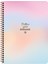 Peritozu Çizgili Stickerli Defter | 16,5 x 22,5 cm | Spiralli – 80 Yaprak 1