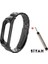 Xiaomi Mi Band 3 Aklıllı Saat 3 Bakla Çelik Kayış KORDON-(5775) - FKU3847-1605 1
