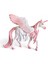 Elite Pony Unicorn 7 Model Hayvan At Et Malzeme Büyük Boy Prenses Unikorn 7 Adet Birlikte 1 Adet 2