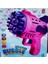 Elite LED Light 29 Holes Bubbles Gun 29 Delikli Çoklu Köpük Atan Tabanca Pembe Köpük Tabancası Pilli Taban 1 Adet 1
