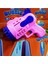 Elite LED Light 29 Holes Bubbles Gun 29 Delikli Çoklu Köpük Atan Tabanca Pembe Köpük Tabancası Pilli Taban 1 Adet 2