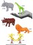 Elite Toy Play 28 Parça Büyük Hayvanlar Alemi Figür Seti SKU720-713-706-690 1 Adet 3