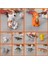 Elite Hayvan Figür Set 4-5cm, Paket 12 Adet Karışık Hayvan Figürleri 1 Adet 2
