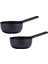 Siyah Inci Sos Tenceresi 1l 16 cm 2’li Set 1