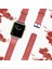 Ally Apple Watch 7-8 41MM 6-5-4 40MM Kordon Kayış Parlak Deri 3-2-1 38MM-(5775) - FKU6245-2613 5