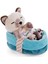 Elite Simurg 47893 Soft Basket 12 cm – Sleeping Pets Cuddly Toy Siamese Cats For Girls, Boys & Babie 1 Adet 3