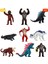 Elite MN313000 Godzilla x Kong Mini Fiğür 5cm Dokuzlu Godzilla Set Bir Arada 1 Adet 2