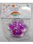 Elite Işıklı Şeffaf Pati Squishy Pullu Yumuşacık 6 cm Pati Sukuşi Pembe Mor Beyaz Yeşil Y058 1 Adet 2