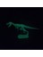 Elite Fosforlu Parıldayan Glow T-Rex 3 Boyutlu Dinozor Iskelet Maket Model Oyuncak 1 Adet 4