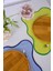 2'li Yeşil Mavi Flow Duck Keten Yıkanabilir Leke Tutmaz Biyeli Supla Amerikan Servis 40X50 cm 2