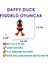 Elite Daffy Duck Figür - 3D Karakter Oyuncak 1 Adet 1