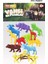 Elite Toy Play 24 Parça Renkli Mini Vahşi Hayvanlar ve Çiftlik Hayvanları Figür Seti 4-6 cm SKU669-676 1 Adet 4
