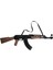 Elite Metal Ak-47 Kalaşnikof Kapsül Patlatan Saldırı Tüfeği Silah Seti 1 Adet 1