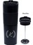 Kişiye Özel Premium French Pres Çelik Termos 450 ml M2 2