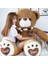 Büyük Sevimli Ayı Bebek Peluş Oyuncak Oyuncak Ayı Bebek Yatak Uyku Yastık Bez Bebekler (Yurt Dışından) 1