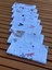 Ftbabycollection Müslin Ağız Mendili , Ağız Bezi %100 Pamuk Çift Katlı 7'li PAKET 22X20 CM 2