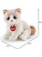 Elite Acelya 20872 Kedi Brad Pelüş, Beyaz/bej, 24 cm Star Shop Trend 1058548 1 Adet 2