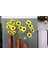 Ahşap Set Dekoratif Vazo , Kuru Çiçek Vazosu , Biblo Vazo 40-50-60 cm 3