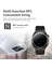 G3 Max Akıllı Saat 3 Kordonlu Nfc Arama Konuşma Mesaj Sağlık Spor Kontrolü Metal ve Silikon 5