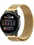 Xiaomi Redmi Watch 5 Active / Watch 5 Lite Uyumlu Milano Metal Hasır Mıknatıslı Kordon Paslanmaz Çelik 4