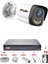 1 Kameralı 4 Warm LED Gece Renkli Görüş-Cepten Izle-Su Geçirmez Güvenlik Kamerası Seti 1tb 2