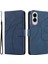 Samsung Galaxy S25 Kenar Cilt Hissediyorum Deri ve Buzlu Tpu Için Flip Case (Yurt Dışından) 1