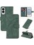 Samsung Galaxy S25 Kenar Cilt Hissediyorum Deri ve Buzlu Tpu Için Flip Case (Yurt Dışından) 5