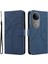 Vıvo V50 5g Cilt Hissediyorum Deri ve Buzlu Tpu Kavisli Çizgi Için Flip Case (Yurt Dışından) 1