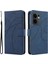 Oppo Reno 13F Cilt Hissediyorum Deri ve Buzlu Tpu Kavisli Çizgi Için Flip Case (Yurt Dışından) 1