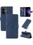 Oppo Reno 13F Cilt Hissediyorum Deri ve Buzlu Tpu Kavisli Çizgi Için Flip Case (Yurt Dışından) 5