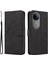 Vıvo V50 5g Cilt Hissediyorum Deri ve Buzlu Tpu Kavisli Çizgi Için Flip Case (Yurt Dışından) 3