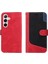 Samsung Galaxy S25 Benzersiz Patchwork Renk Pu Deri Yüksek Için Flip Case (Yurt Dışından) 1