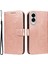 Samsung Galaxy S25 Kenar Yüksek Kaliteli Deri Kabartmalı El Için Flip Case (Yurt Dışından) 3