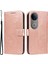 Vıvo V50 5g Kabartmalı Kelebek Ayrılabilir El Kayışı Ile Flip Case (Yurt Dışından) 3