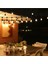 5 Metre 10 Duylu Eklenebilir Sıralı Bahçe, Kafe, Teras, Balkon Armatürü IP64 Iç Dış Mekan (Ampulsüz) 1