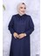 Hüma Süet Mevlana Ferace Lacivert 5