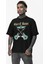 Unisex Elektro Gitarlı Guns N' Roses Baskılı Tişört, Oversize Rock Band Temalı T-Shirt 1
