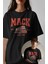 Unisex Arabalar Mack Est 1985 Baskılı Tişört, Oversize Cars Film Temalı T-Shirt 1