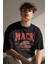Unisex Arabalar Mack Est 1985 Baskılı Tişört, Oversize Cars Film Temalı T-Shirt 2