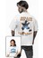 Unisex The Tour Sırt Baskılı Tişört, Oversize Billie Eilish Yazılı T-Shirt 1