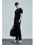 Blaze Modern Grafik T- Shirt Siyah 1