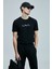 Blaze Modern Grafik T- Shirt Siyah 3