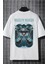 Unisex Marilyn Manson Guitar Sırt Baskılı Tişört, Oversize Rock Band Temalı T-Shirt 3