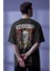Unisex Kuru Kafalı Megadeth Sırt Baskılı Tişört, Oversize Rock Band Temalı T-Shirt 3
