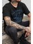 Unisex I'm A Conduit For Nonsense Baskılı Tişört, Oversize Motosiklet Temalı T-Shirt 2