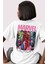 Unisex Mar Vel Karakterleri Sırt Baskılı Tişört, Oversize Süper Kahraman Temalı T-Shirt 3