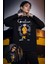 Oversize Coraline Karakter Baskılı T-Shirt, Unisex Korku Film Temalı Tişört 1