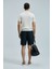 Aler Spor Erkek Chino Şort Slim Fit Siyah 6